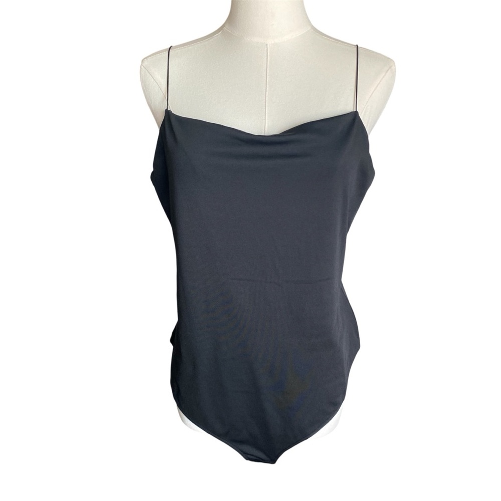 H&M Black Bodysuit Top